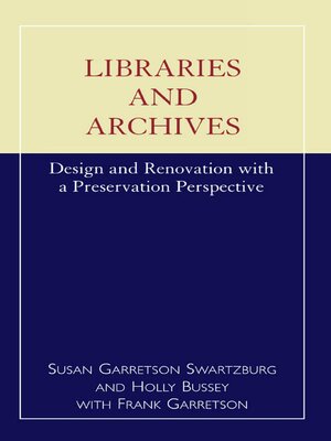 cover image of Libraries and Archives